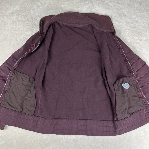 Lululemon Mogul Women's Track Jacket Purple Full Zip Womens Size Small* - Picture 9 of 11